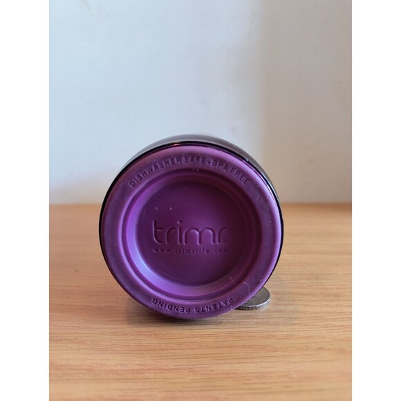 trimr 20 oz Purple Shaker Bottle for Exercising, Running, and Camping Carousell - Picture 2 of 7